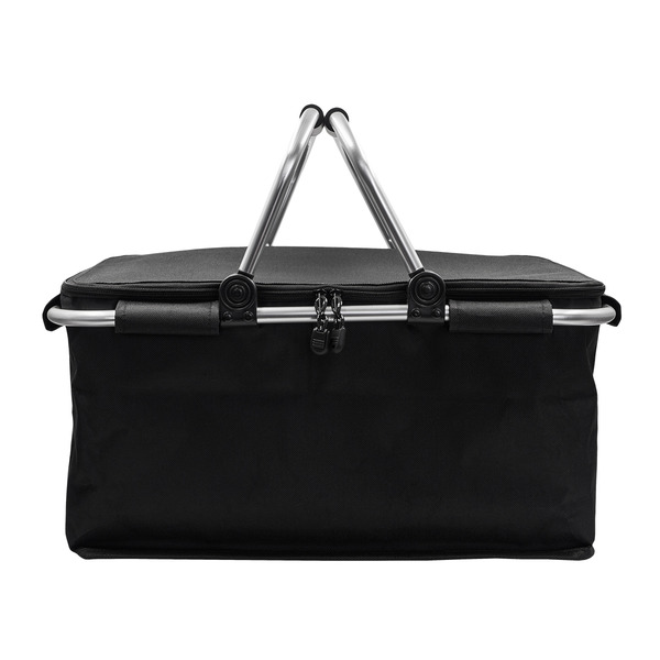 R08160.02.O - Izotermiczny kosz piknikowy Huron, czarny 